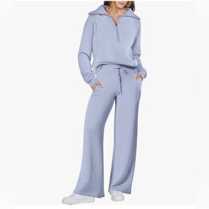 NWT 2PC SILKY SOFT LOUNGE PANT & JACKET SET-S-AMAZING QUALITY